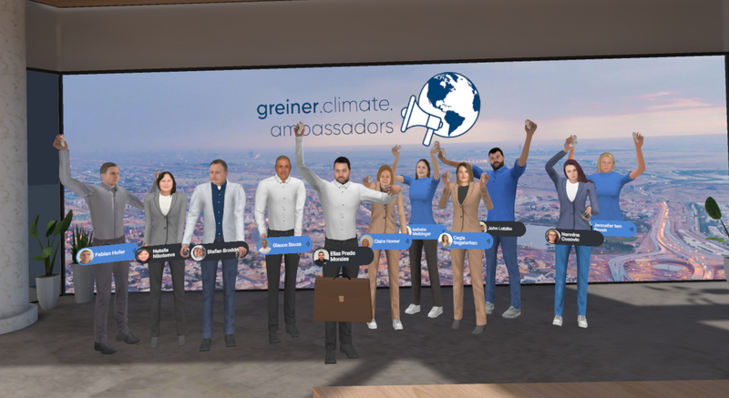 Our new Climate Ambassadors: meeting in virtual reality